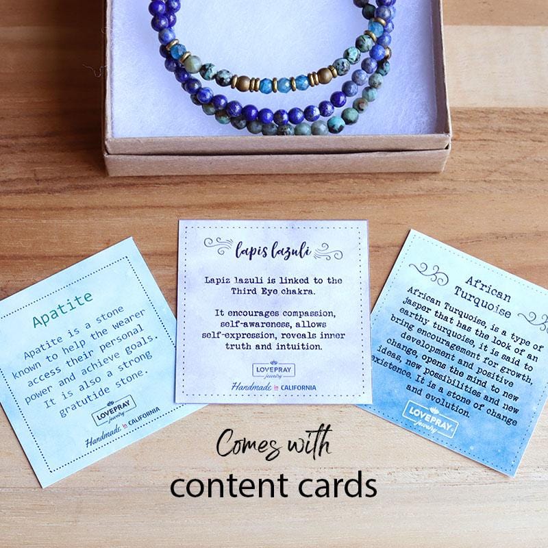 Lapis Lazuli and African Turquoise Meaning