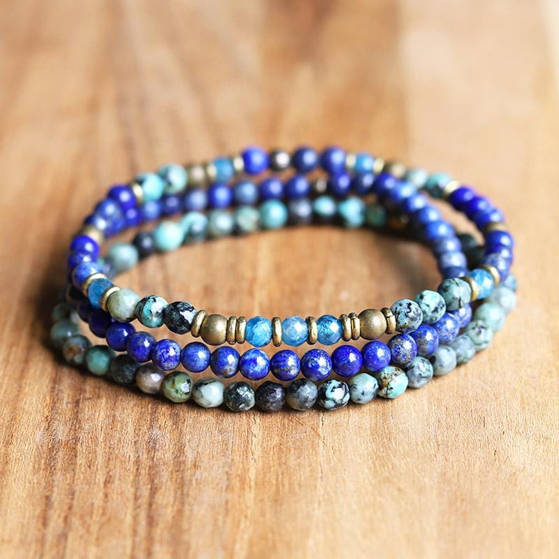 22 Green African Turquoise Bracelet, Beaded Gemstone Bracelet at Rs  120/piece in Pune