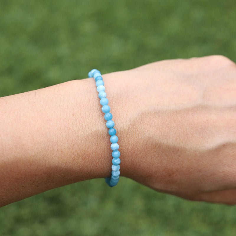 Larimar Quartz Delicate Bracelet