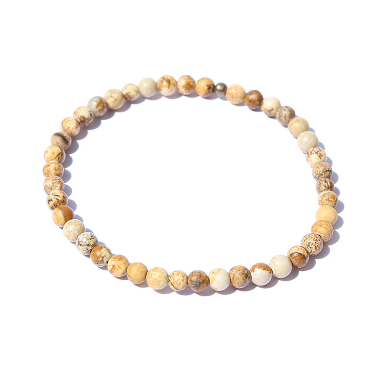 Matte Picture Jasper Bracelet