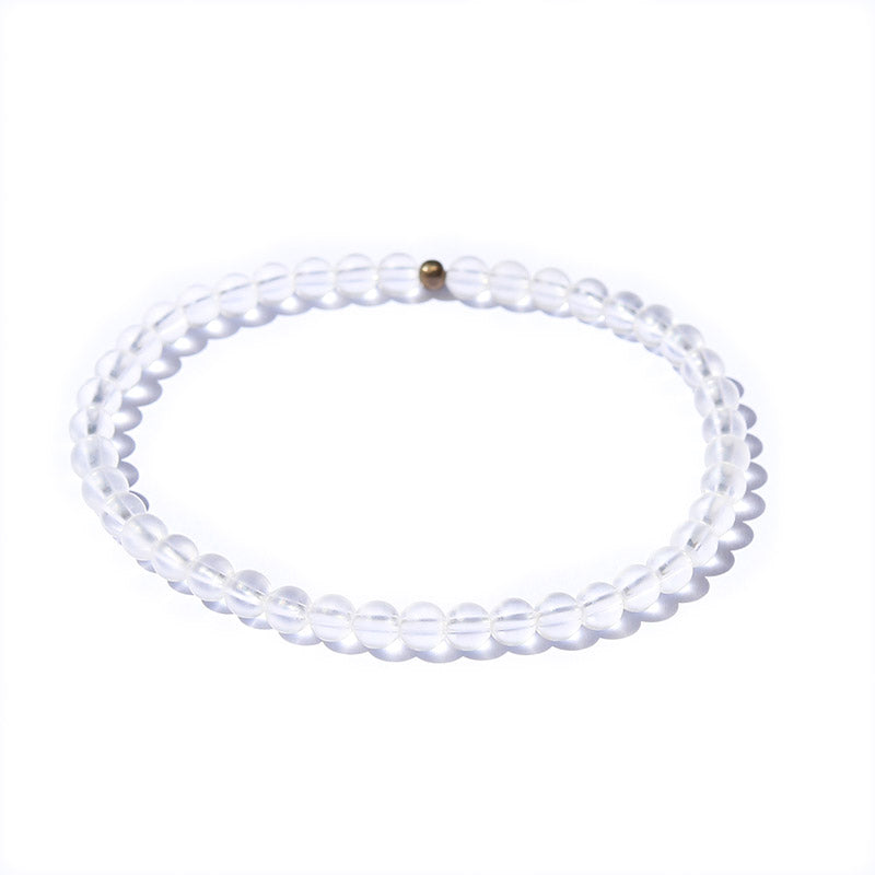 Matte Quartz Crystal Bracelet | Lovepray Jewelry – Lovepray jewelry