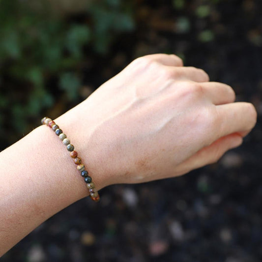 Picasso Jasper Delicate Bracelet