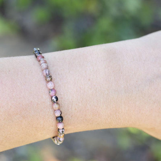 Rhodonite Delicate Bracelet