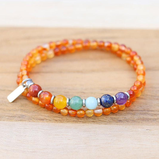 Sacral Chakra Wrap Bracelet