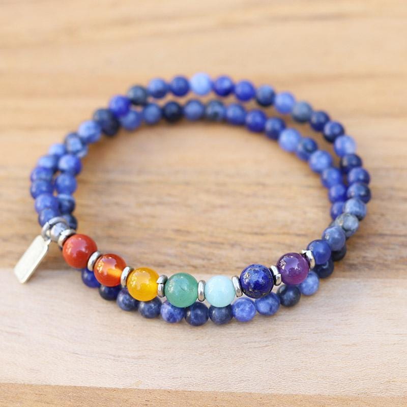 Third Eye Chakra Wrap Bracelet