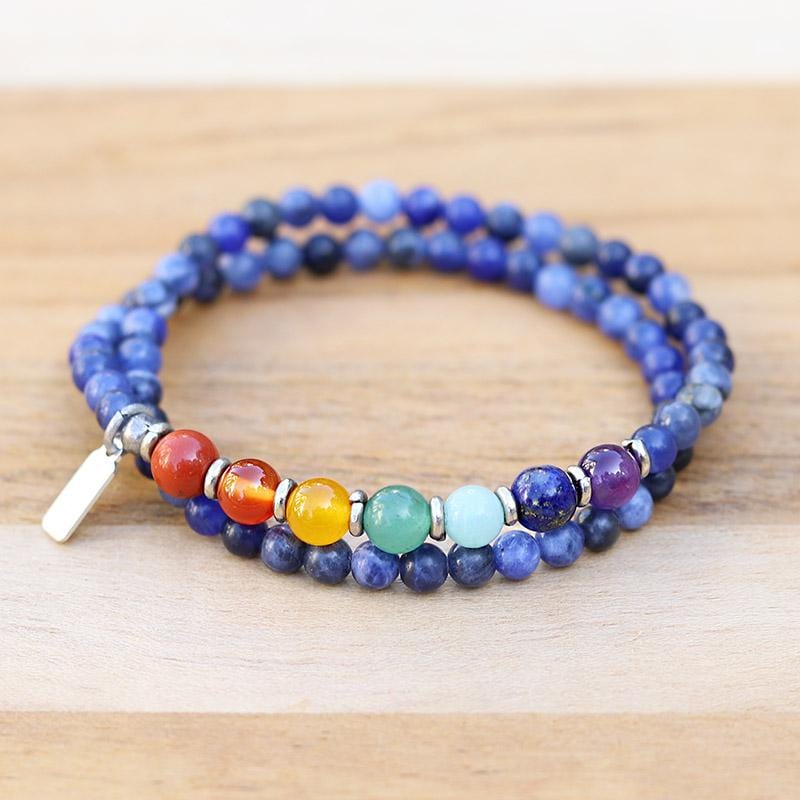 Third Eye Chakra Wrap Bracelet