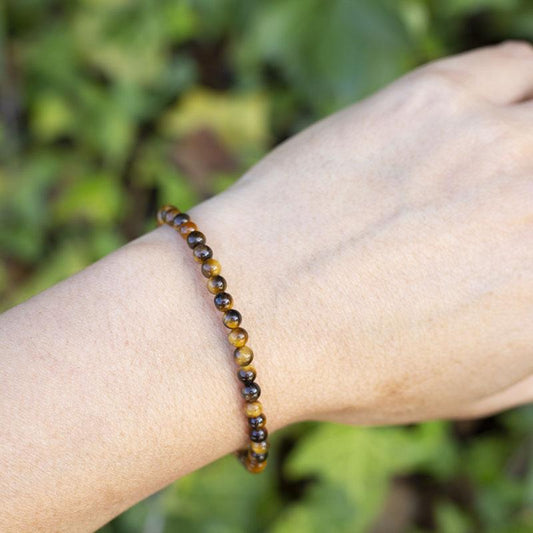 "Prosperity" Tiger's Eye Delicate Bracelet