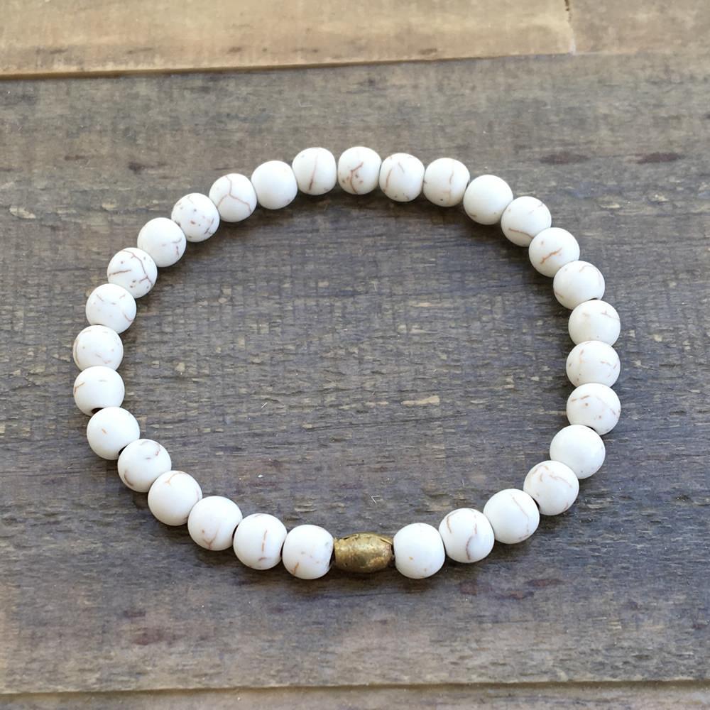 Bracelets - Howlite "Calm" Bracelet