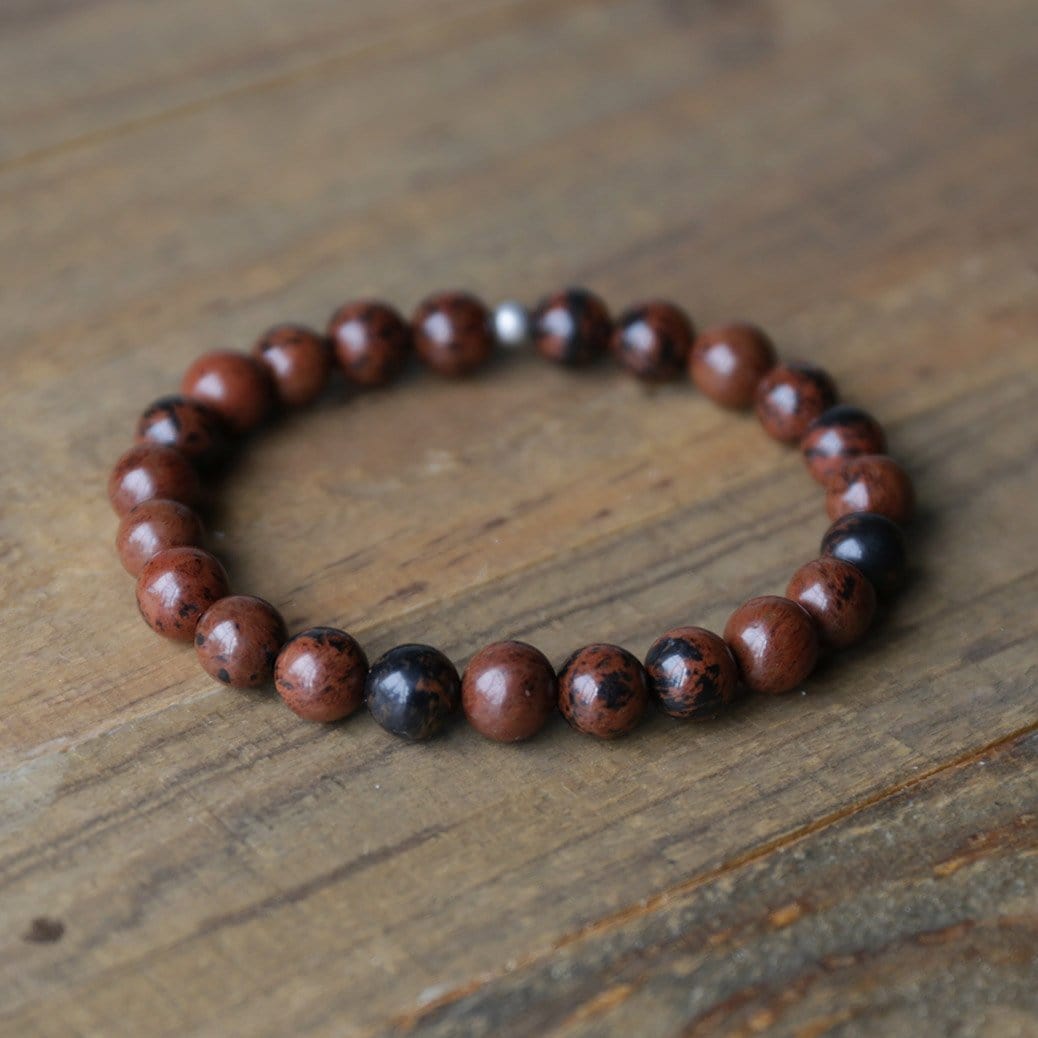 Bracelets - Mahogany Jasper Men's Bracelet