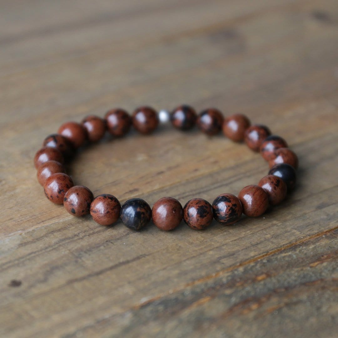 Bracelets - Mahogany Jasper Men's Bracelet