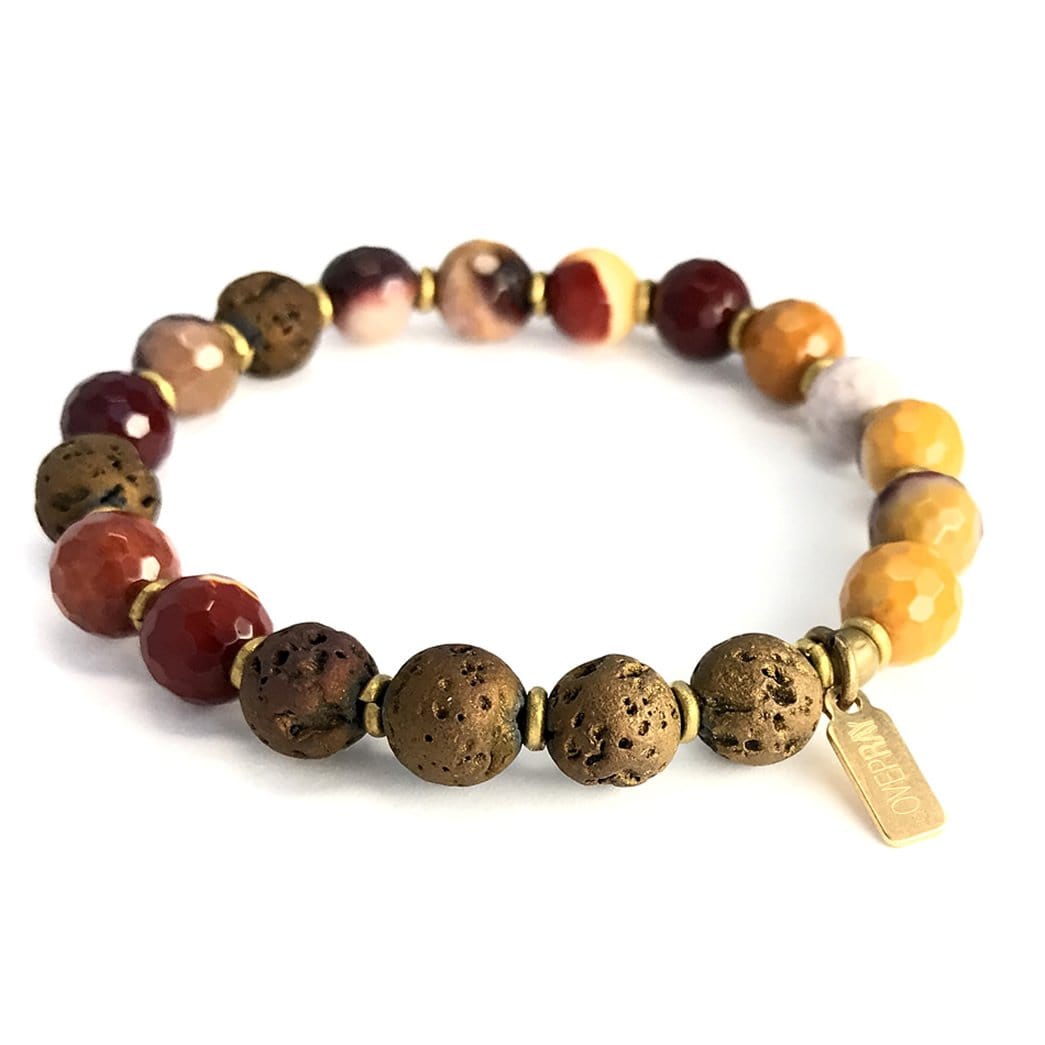 Bracelets - Mookaite Essential Oil Diffuser Bracelet