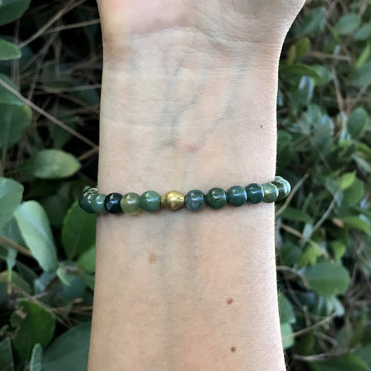 Bracelets - Moss Agate Bracelet