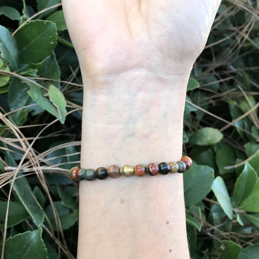 Bracelets - Picasso Jasper Bracelet