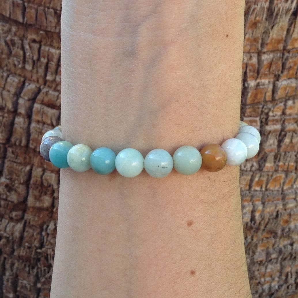 Amazonite mala bracelet store