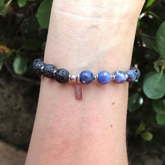 Bracelets - Third Eye Chakra Aromatherapy Bracelet