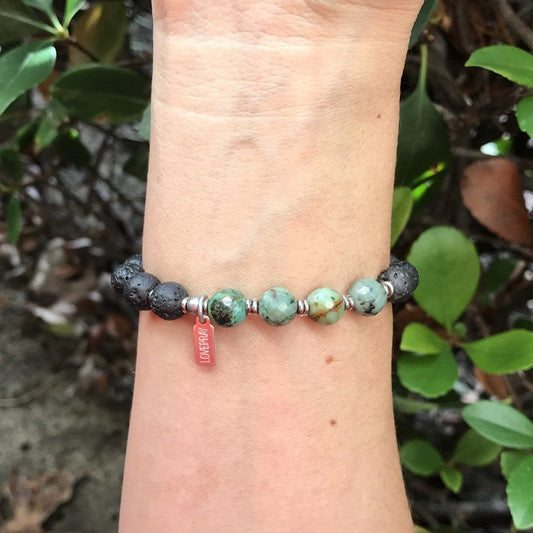Bracelets - Throat Chakra Aromatherapy Bracelet