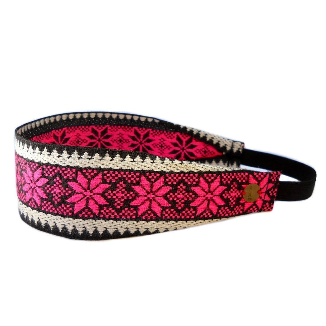 Headbands - Beauty, Pink And Black Headband