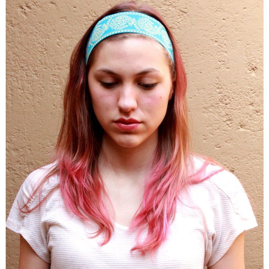 Headbands - Inspiration and Poetry, Blue and Gold Headband