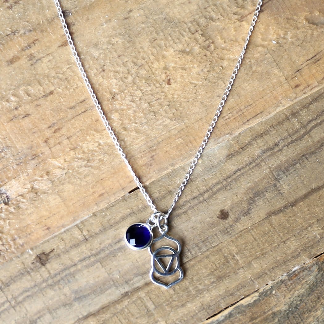 Necklaces - Third Eye Chakra Charm Necklace