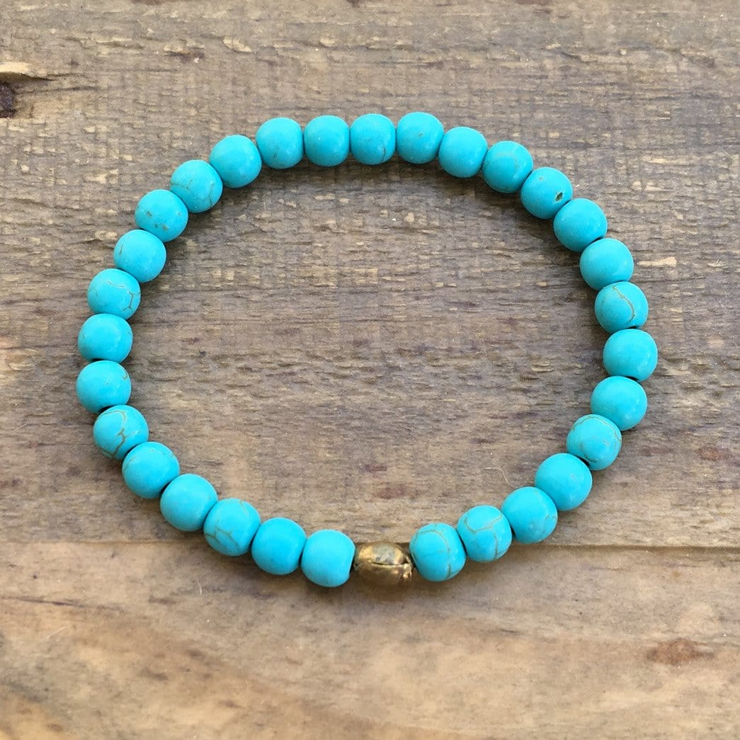 Turquoise Howlite Bracelet